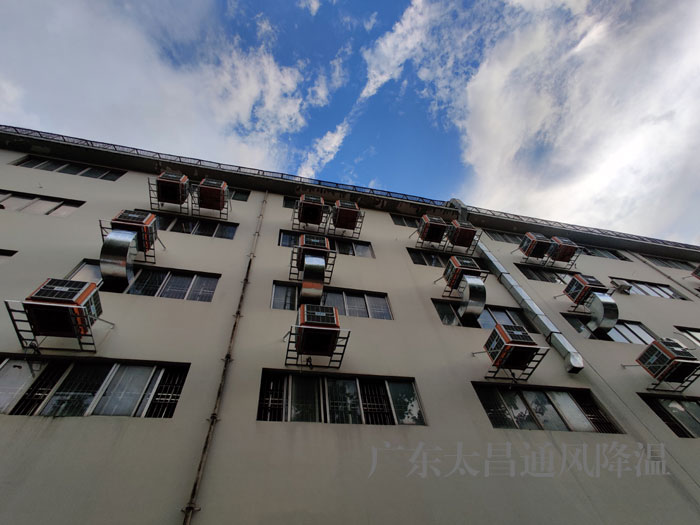 紡織廠環(huán)?？照{(diào)通風(fēng)降溫工程