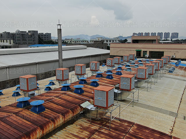 環(huán)?？照{(diào)，鋼構(gòu)廠房降溫的蕞佳選擇