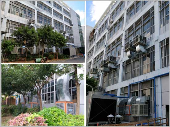 電子廠(chǎng)注塑車(chē)間環(huán)?？照{(diào)