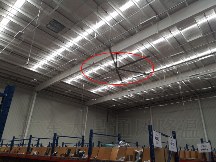 廠房車間安裝大型工業(yè)大風(fēng)扇效果如何？