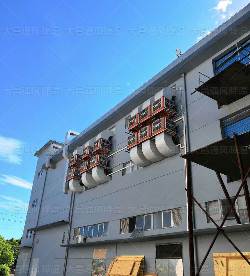 1000平米廠房車間怎么降溫？環(huán)?？照{兩種送風方式來解決