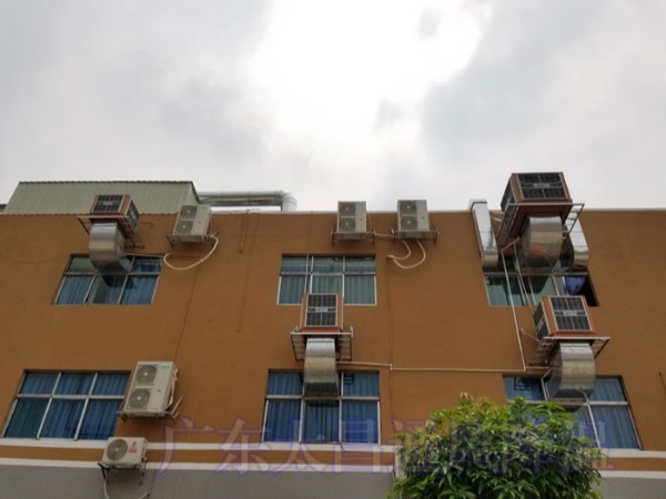 深圳車間通風(fēng)降溫工程 超省錢(qián)的降溫解決方案 蒸發(fā)式冷氣機(jī)廠家